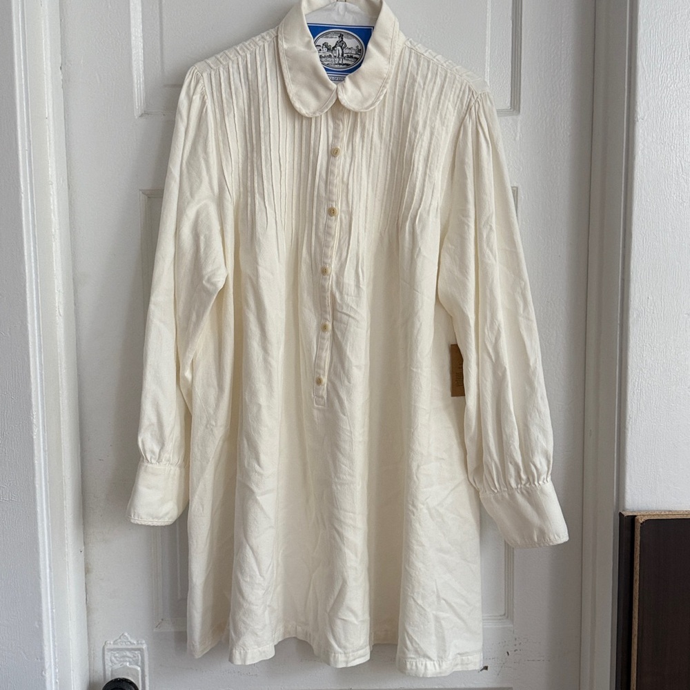 Rudy Jude Adult Painter’s Dress - Salt - S